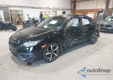 2016 Honda Civic Ex-L из США, поврежденный, VIN 19XFC1F74GE213059